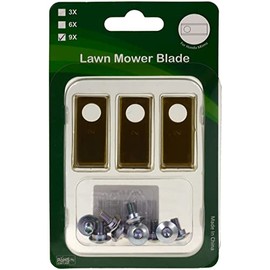 akku-net 9 x Replacement Blades / Cutting Blades Titanium for Robotic Lawnmower Honda Miimo 310