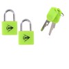 2 Suitcase Locks with 2 Keys Travel Suitcase Locks Gym Locker Carry On Baggage Locks