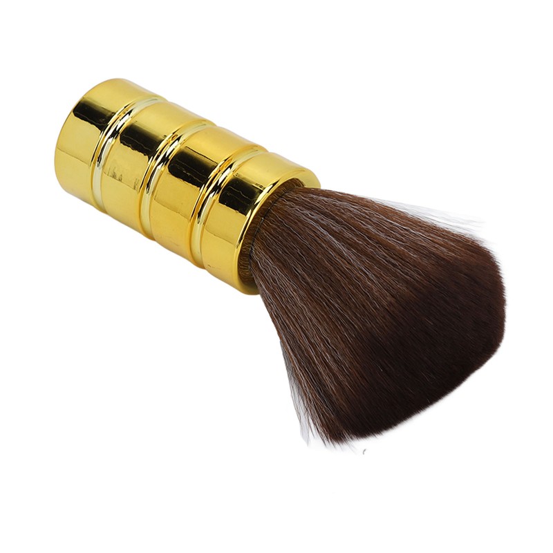 Barber Neck Duster Brush Soft Gentle Electroplating Process Professional Neck