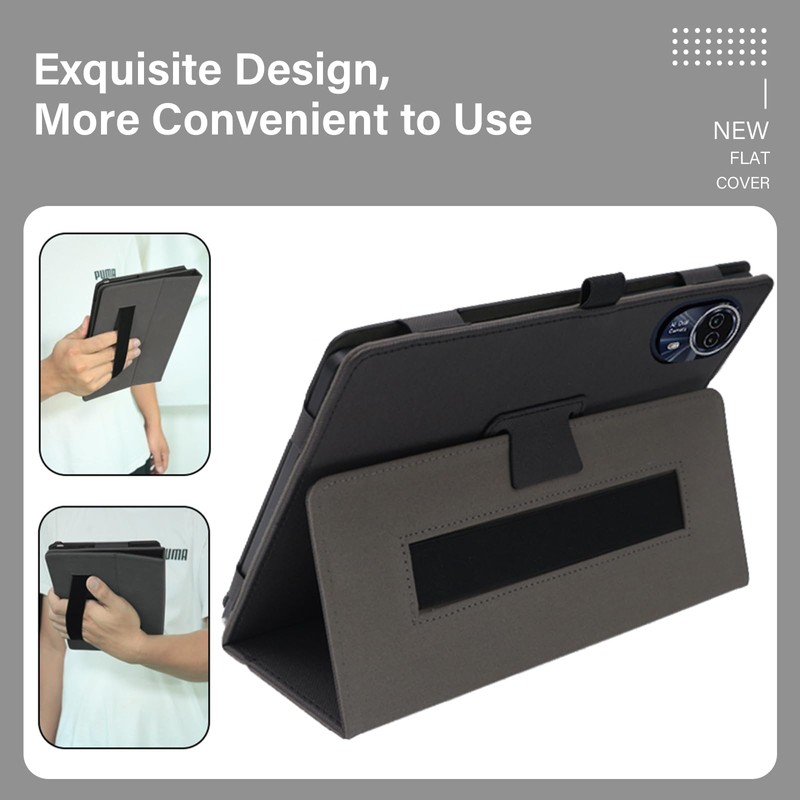 Haofun Case Compatible with Teclast T65 Max, Ultra Thin PU,