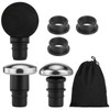 3 Pcs Massage Gun Heads Massager Gun Replaceable Attachment Adapter
