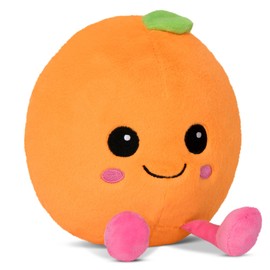 iscream Screamsicles Kawaii Cutie Fruitie 8" Plush - Olivia Orange