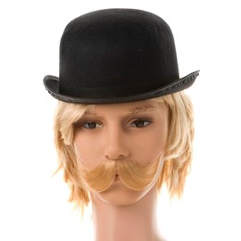 Real Hair Moustache, big, blond