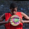 In The Dark Reflective Basketball - Rainbow Size 7 (29.5)