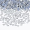 Bymitel Hotfix Crystal Rhinestones Round Gems Iron on DIY Jewelry