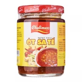 Cholimex Ot Sate Satay Chilli Sauce 150g - Used as a dipping sauce for dishes or as a marinating seasoning.