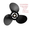 MARKGOO Propeller 9.25X10 for Mercury Outboard 9.9 12 15 18