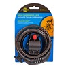 CTG Spiral Bicycle Lock, 5 Feet Weatherproof 4 Digit Resettable
