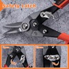 LEONTOOL Tin Snips for Cutting Metal Sheet Straight Cut Aviation