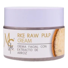 Crema Facial Aclarante Mc Life Con Extracto De Arroz 50g Todo Tipo De Piel Día/noche