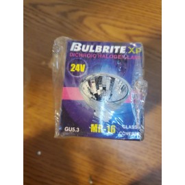 Bulbrite Lot of  2 BULBRITE EXN/24  24v 50W Flood  MR-16  Lamps