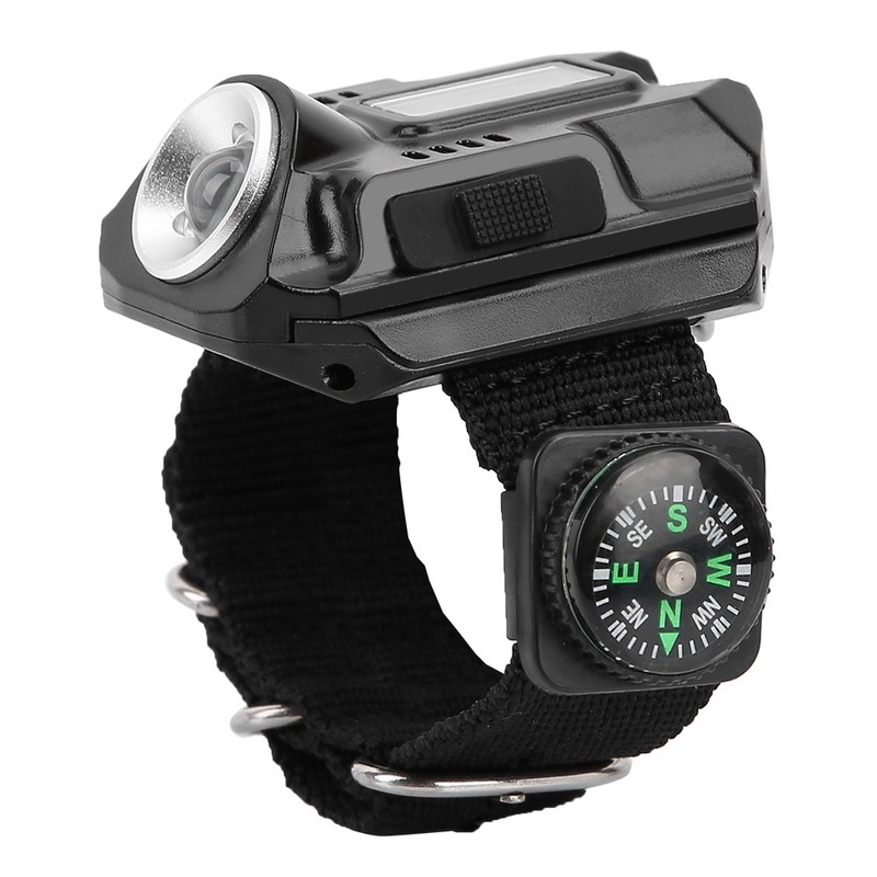 LED Wrist Watch Flashlight USB Rechargeable LED Wristlight Watch with