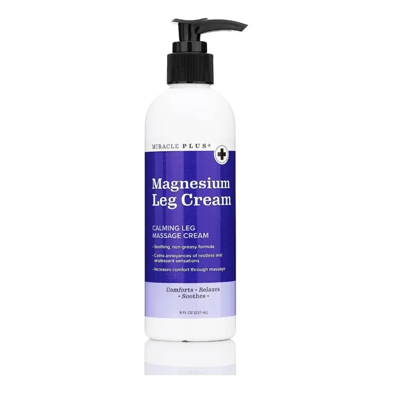 Miracle Plus Crema Calmante Magnesio Para Calambres Piernas