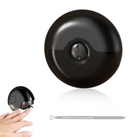 Electric Nail Clippers Black Electric Nail Trimmer,2 in 1 Electric Polishin Automatic Nail Clippers,Automatic Collection of Nail Clippings,Suitable for Babies,The Elderly and Adults