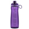 Pogo BPA-Free Plastic Water Bottle with Chug Lid, Purple, 32