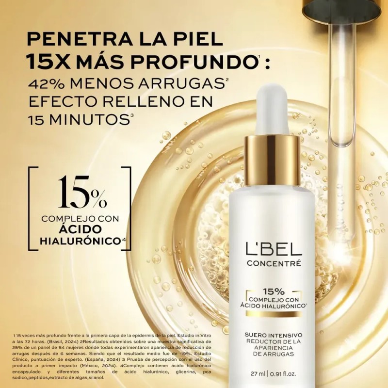 Concentre Serum Acido Hialuronico Relleno De Arrugas Lbel