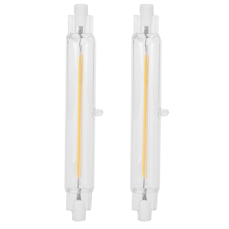 2Pcs R7S Light Bulb COB 15W Double Ended Light Source