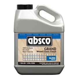 ABSOLUTE COATINGS 95001 ABSCO GRAND WOOD FLOOR FINISH GLOSS 275 VOC SIZE:1 GALLON