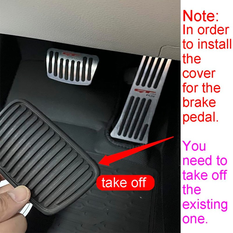TDOFYH Aluminum Alloy Pedals Cover for K 5 2020 2021