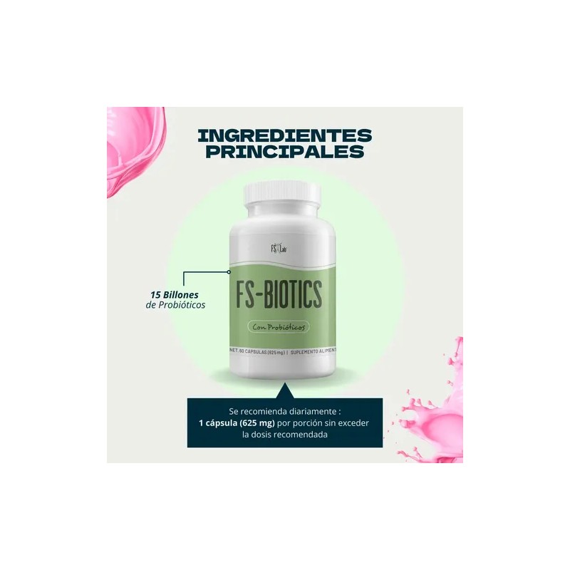 Probióticos Fs-biotics De Naturalslim De Frank Suárez