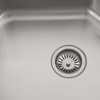 Free Standing Stainless-Steel Single Bowl, Commercial Restaurant Kitchen Sink with