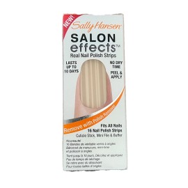Sally Hansen Salon Effects Real Nail Polish Strips 16 Strips - Wicked Bamboo