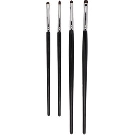 4 Uds. Pinceles para Sombra de Ojos, Cepillo Cómodo, Detalle de Pelo, Kit de Brochas de Maquillaje