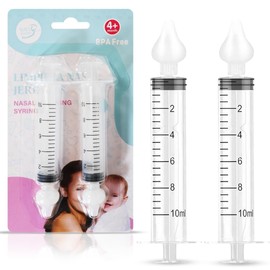 2 Enjuagues nasales para bebés en color transparente. 2 PACK! Enjuague y lavado nasal para bebés (TRANSPARENTE)