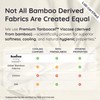 Bambaw 100% Viscose Derived from Bamboo Fitted Sheet Queen Size,