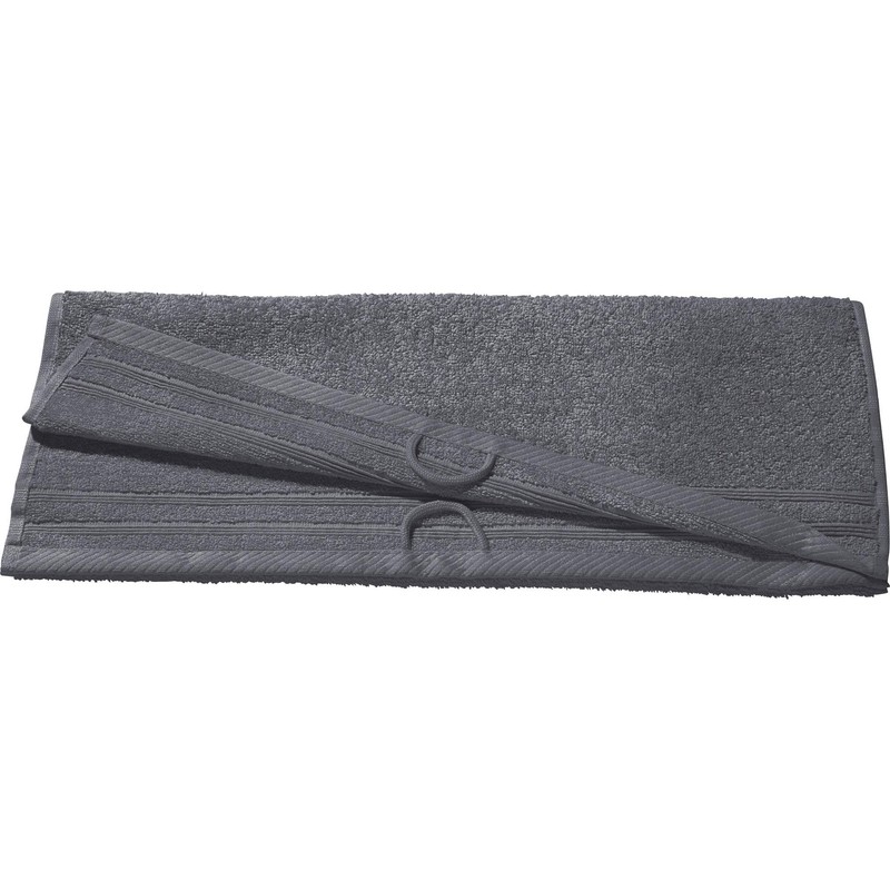 Erwin Müller Heidelberg Hand Towel, 100% Cotton, Anthracite, 50 x