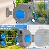 REDUCTUS Retractable Garden Hose Reel Wall Mount 1/2" x 100