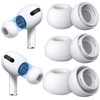 Polislime 3 Pairs Replacement Ear Tips for AirPods Pro 2nd/1st