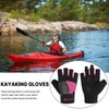 Kayaking Gloves 3/4 Finger - Provide Cushioning and Protection, with