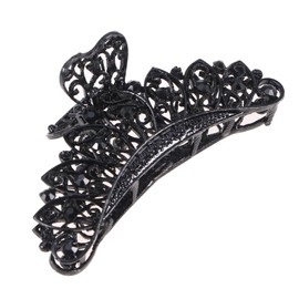 Didiseaon Decor Jaw Clip Large Size Jaw Clip Metal Hair Clips for Women Hair Clip Large Claw Thick Hair Vintage Womens Hair Clips Claw Rose Gold Hair Pin Miss Classical Headgear