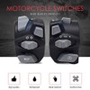 LED Motorcycle Steering Wheel Switch Combination Horn Switch Steering Switch