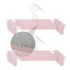 OUNONA Pants Hanger with Clips, Stylish, Skirt Hanger, Anti-Slip, Deformation