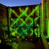 QITONG 2 Pack Green Solar Fairy Lights, Each 66ft 200