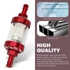 leechio 1 PC 5/16" Inline Fuel Filter, Inner High Flow