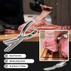 Rib Prep Stainless Steel Rib Membrane Remover, BBQ Tool with
