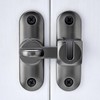 INIRET Barn Door Latches,90/180 Degree Gate Lock,Flip Gate Latches Hardware,Zinc