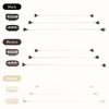 DOORES Blonde Wire for Hair Extensions 8pcs 18.5cm 24.5cm 30cm
