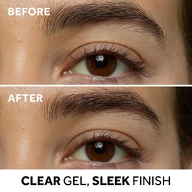 No7 Pro Artist Clear Eyebrow Gel - Lightweight Brow Gel to Sculpt, Tame & Set - Flexible Formula for All Brow Colors - Effortlessly Tames Stray Hairs and Holds Brows in Place - Clear (0.16 fl oz)