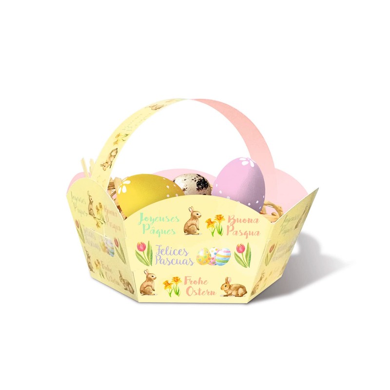 URSUS Paper Craft Set Easter Nests Pack of 6 Easter
