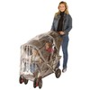 NUBY Double Stroller Rain Cover, Clear Vinyl