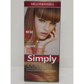 3 x Mellor & Russell Simply Colour Permanent Hair Colour 6.3 Natural Golden Blonde by SIMPLY COLOUR