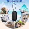 TNIIFXC Portable Travel Safe Lock Box 4-Digit Combination Mini Safe