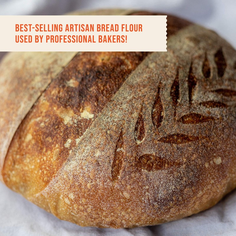 100% Organic Bread Flour - Flour for Baking - 5