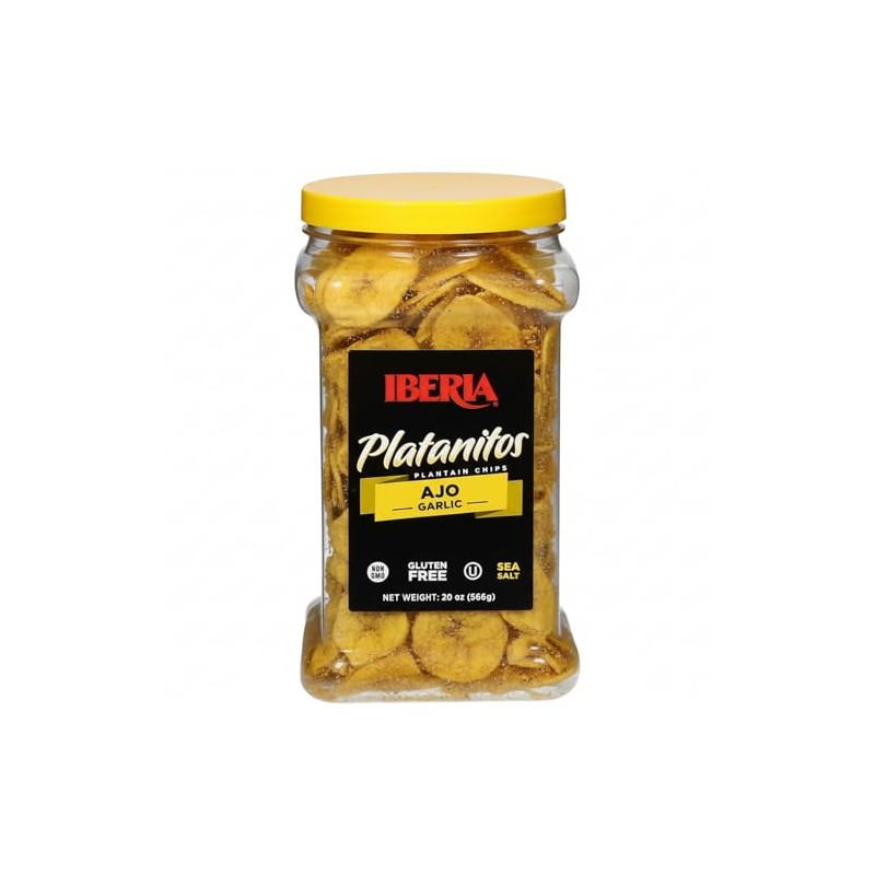 Iberia Garlic Plantain Chips, 20 Oz.