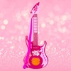 Musical Rock n Roll Guitar Toy Set with Strap, Music