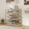 SUOERNUO Shoe Rack Organizer 5 Tier for Closet Entryway Free